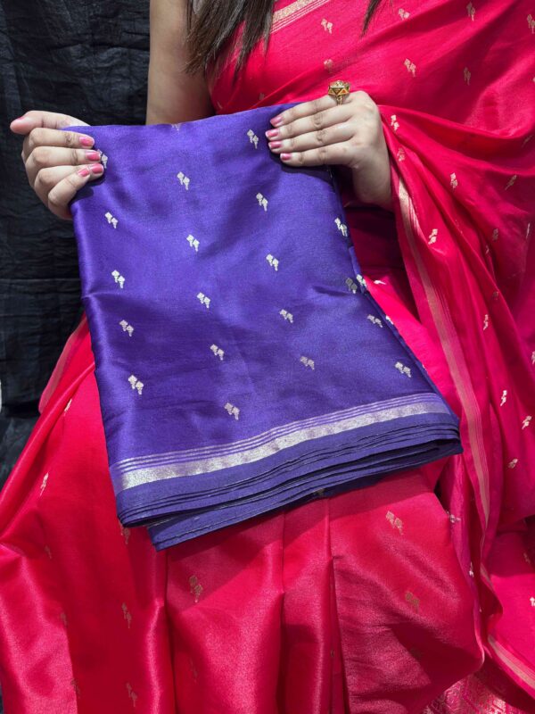 Pure Kanjivaram Silk Saree in Royal Purple